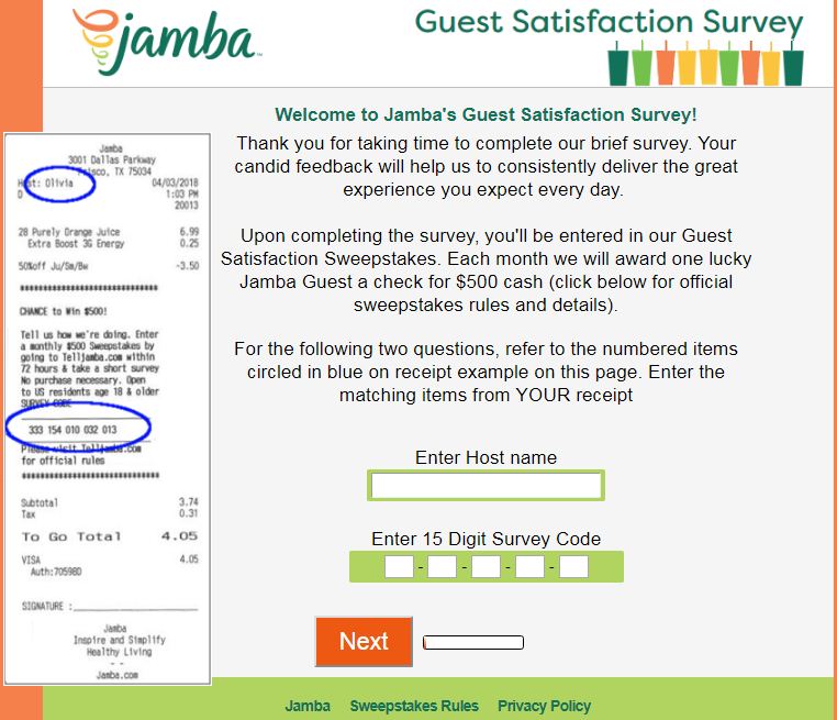 tell jamba