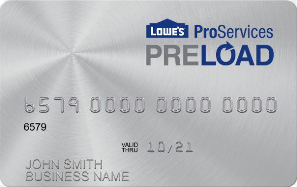 lowes credit card activation