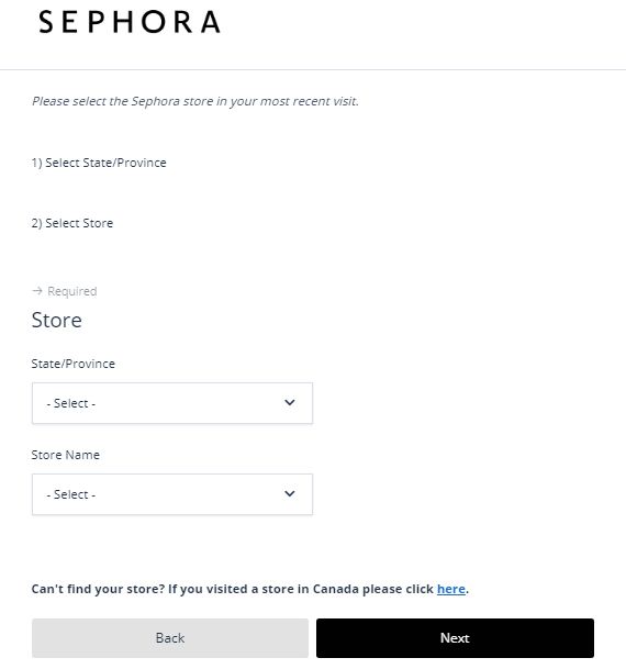 sephora survey