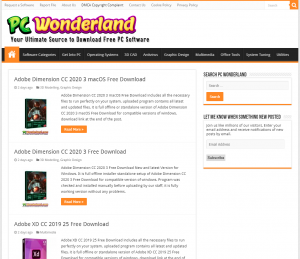 pc wonderland download software and applications