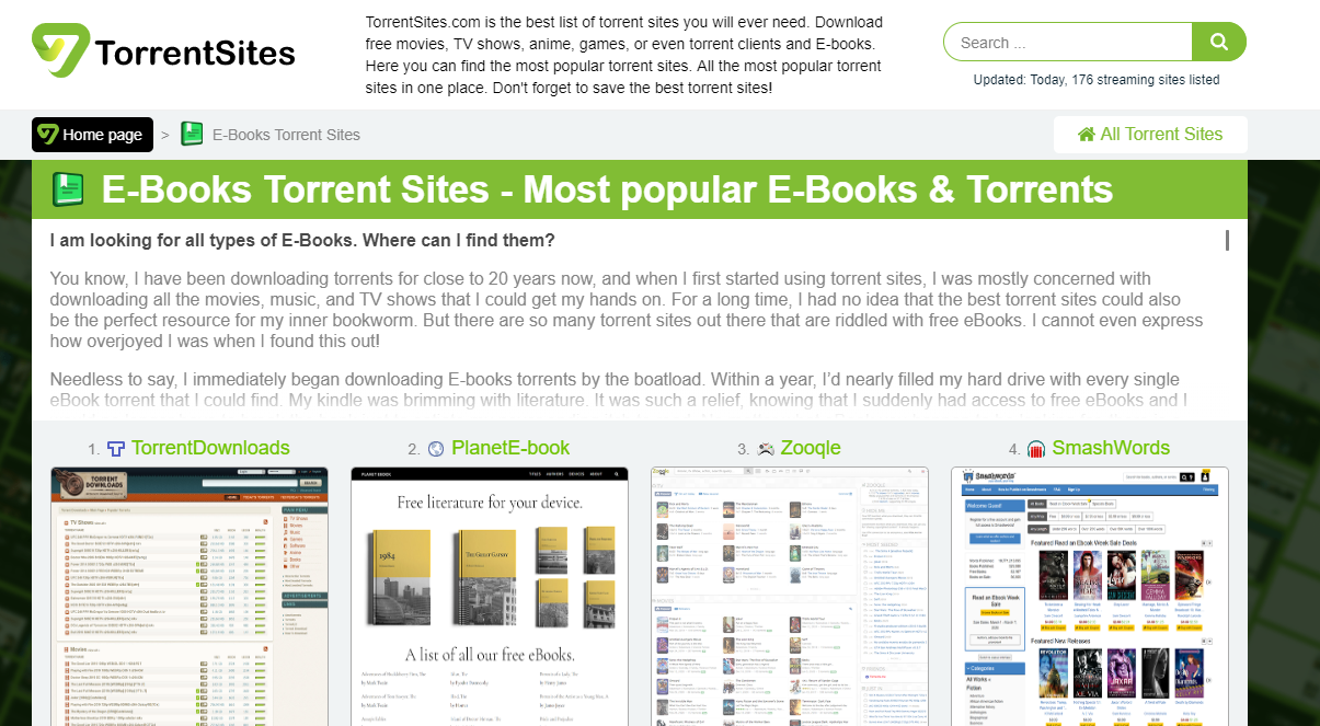 Torrent sites for ebook