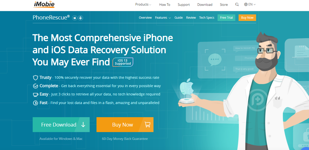 phonerescue ios free