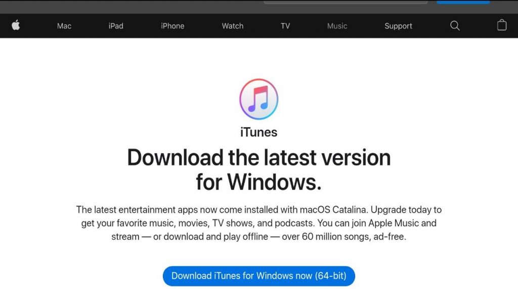 Apple iTunes for windows