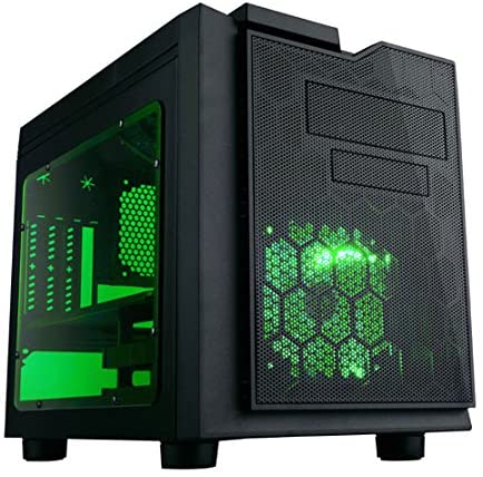 APEVIA X-QPACK3-GN Micro ATX Cube Gaming