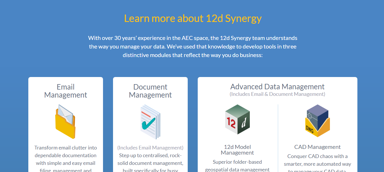 12d Synergy Best Project Management Software