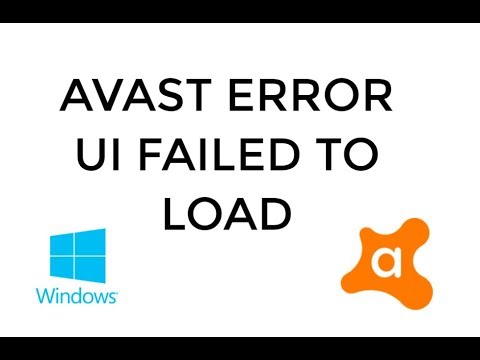 How to Solve the Avast Av Service Issue ? | Avast UI Failed to Load Error