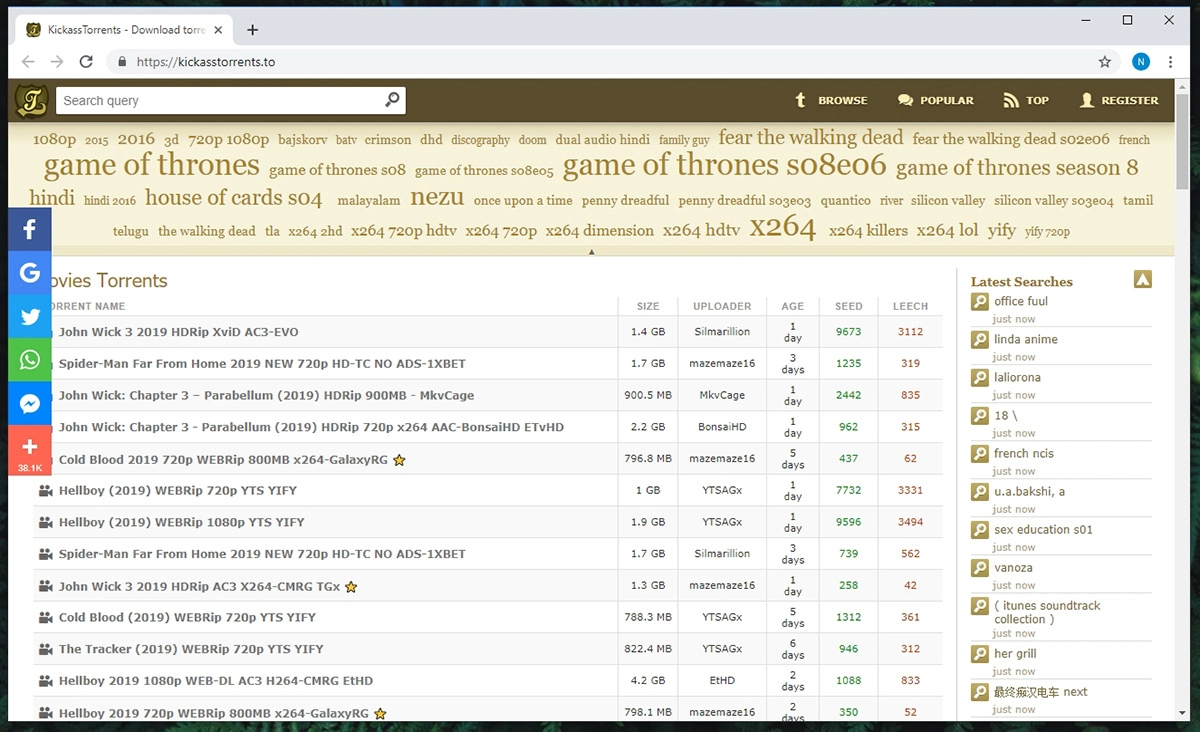 KickAss Torrents