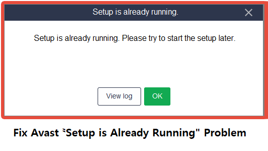 avast error message device is not configured correctly