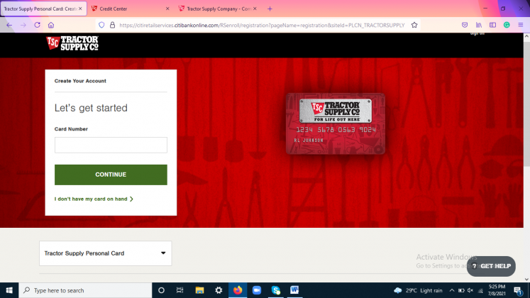 Tractor Supply Credit Card Login Bill Payment And Customer Support Free Download 1736