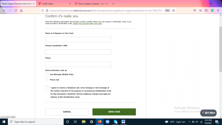 Tractor Supply Credit Card Login Bill Payment And Customer Support 