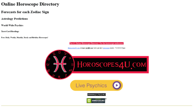 horoscopes4u.com