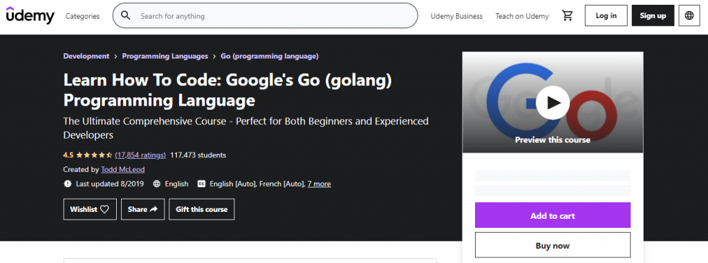 Learn How to Code: Google’s Go Programming Language