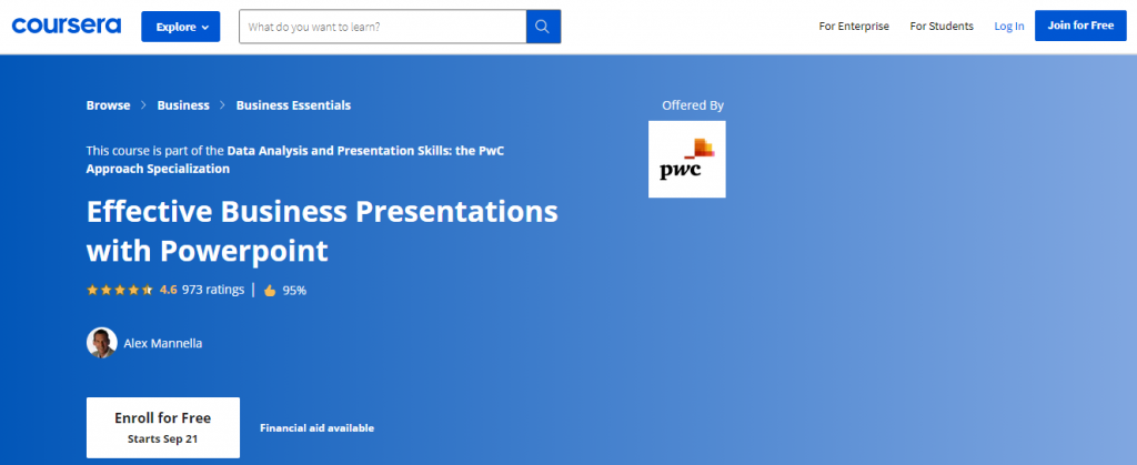 Effective Business Presentations with PowerPoint