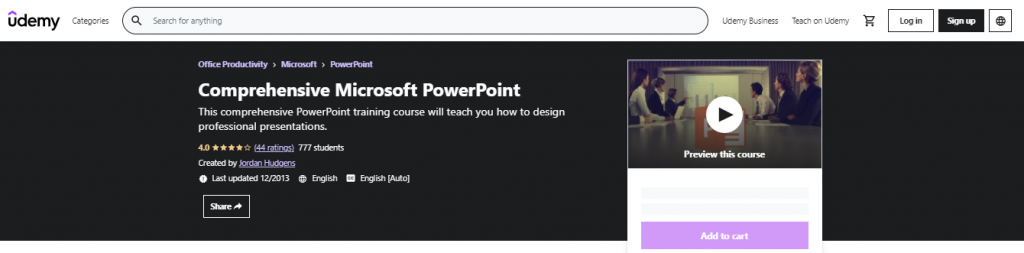Comprehensive Microsoft PowerPoint
