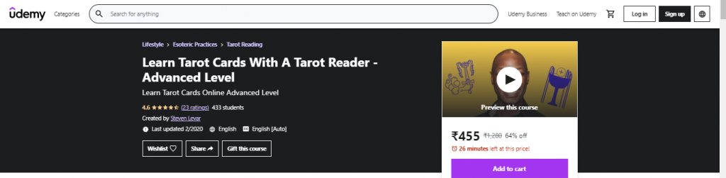 Learn Tarot Cards with a Tarot Reader- Advanced Level