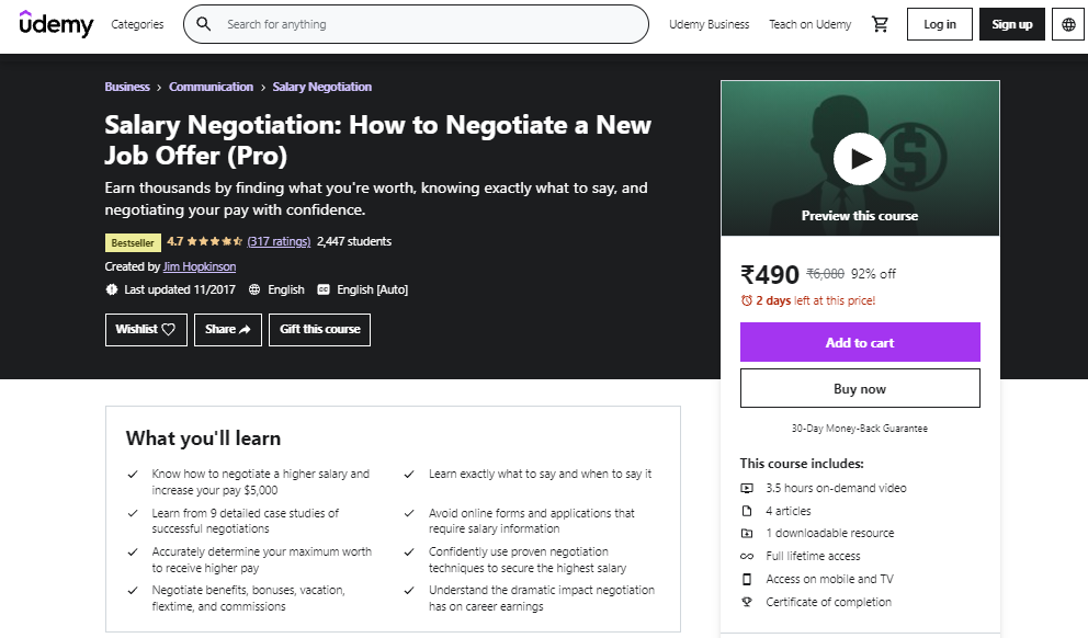 Salary Negotiation: How to Negotiate a New Job Offer (Pro)