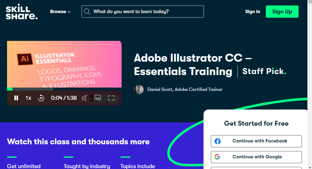 Adobe Illustrator CC – Essentials Training