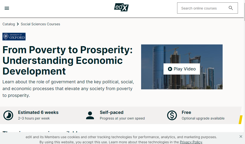 From Poverty to Prosperity: Understanding Economic Development