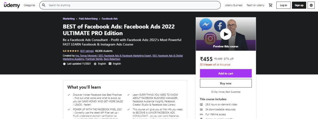 Best of Facebook Ads: Facebook Ads 2022 ULTIMATE PRO Edition