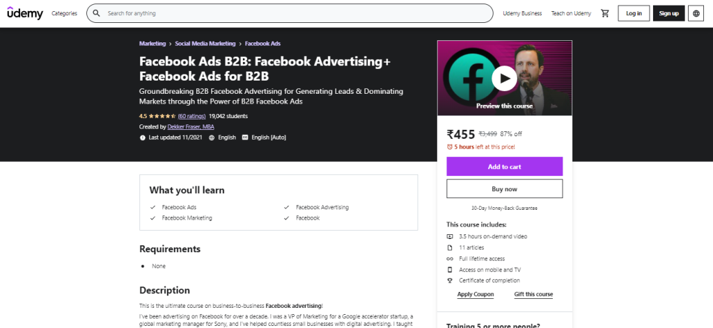 Facebook Ads B2B: Facebook Advertising + Facebook Ads for B2B