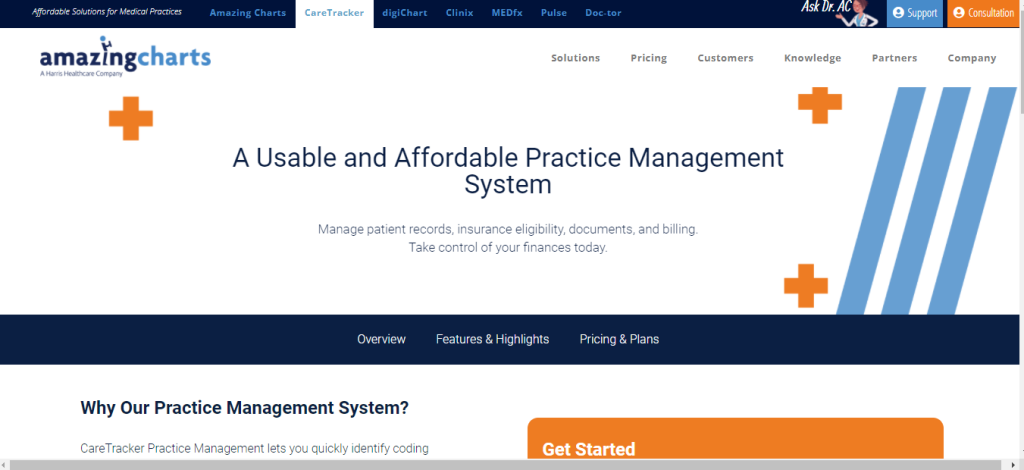 Care Taker Practice Management