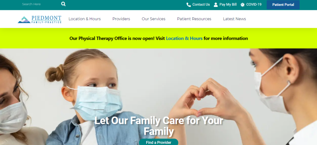 Piedmont Family Practice Patient Portal