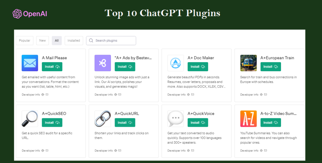 ChatGPT Plugins