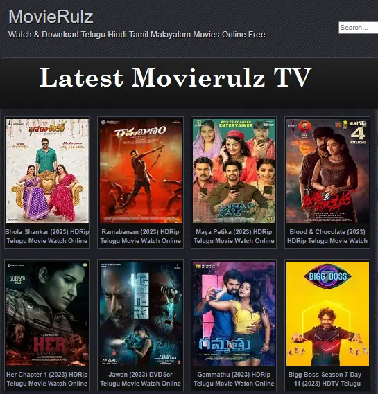 Latest Movierulz TV