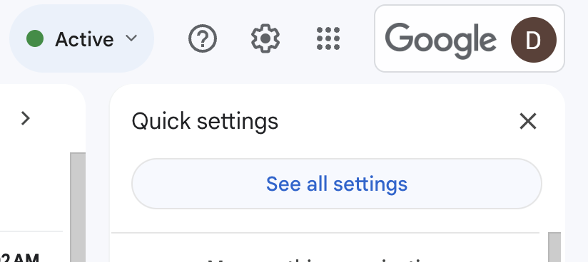 gmail settings