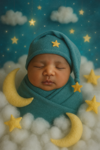 dreamy newborn baby