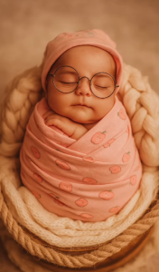 leeping newborn baby