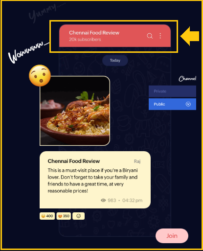 Arattai App Channels