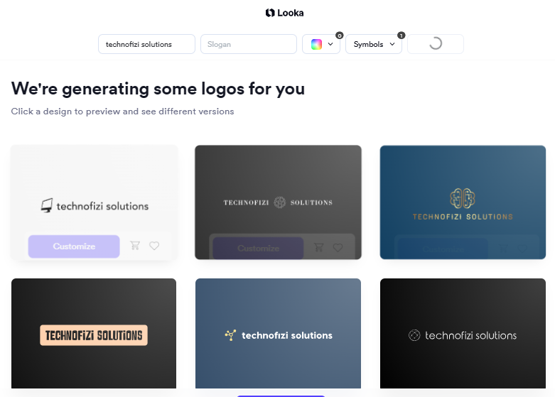 Looka – Professional AI Logo Generator