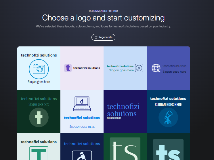 Shopify Hatchful – Free AI Logo Maker