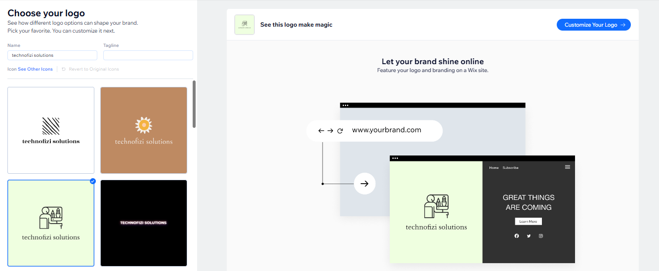 Wix Logo Maker