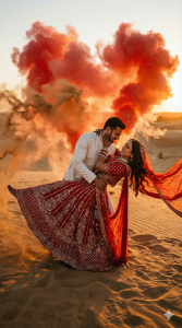 Indian pre-wedding