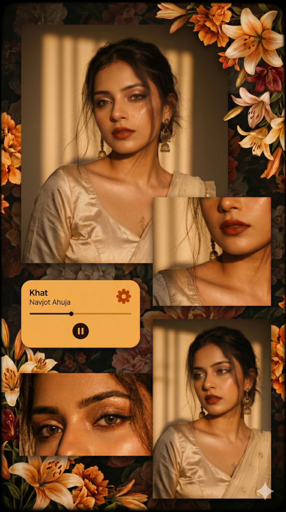 Golden Hour Photo Collage Prompt