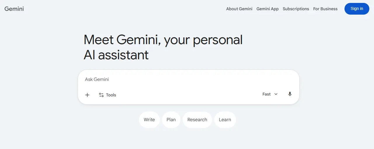 Google Gemini 